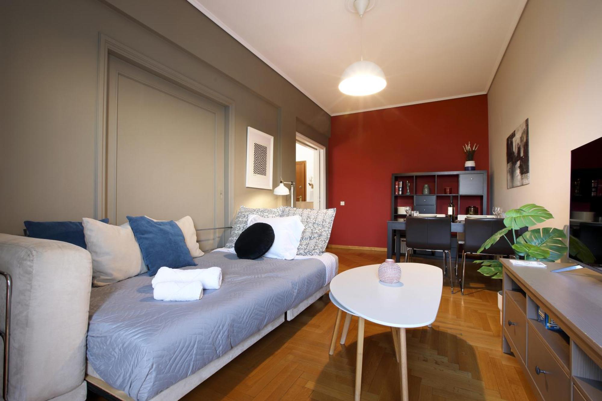 Modern 2Bd Apartment Next To Acropolis Atenas Exterior foto